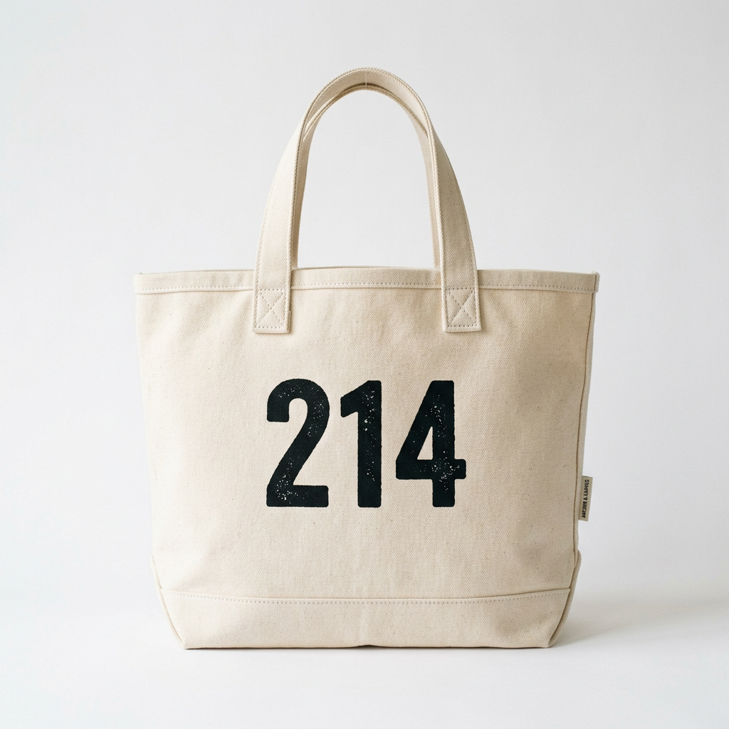 214 Transit Canvas Tote Bag